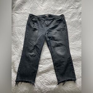 Torrid Crop Boyfriend Jean - Classic Denim Medium Wash